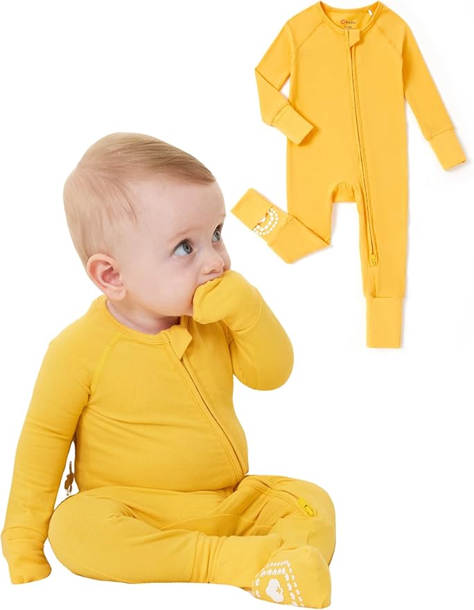 PATPAT Organic Cotton Baby Footie Pajamas by PATPAT
