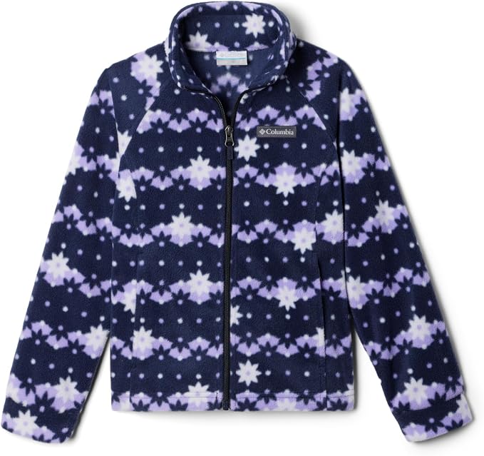 Columbia Youth Girls Benton Springs II Printed Fleece Jacket - Image 4