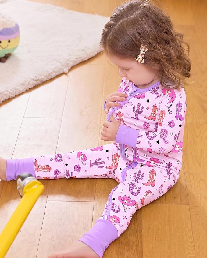 babee Reshinee Viscose Derived from Bamboo Baby Footie Pajamas Convertible - Image 8