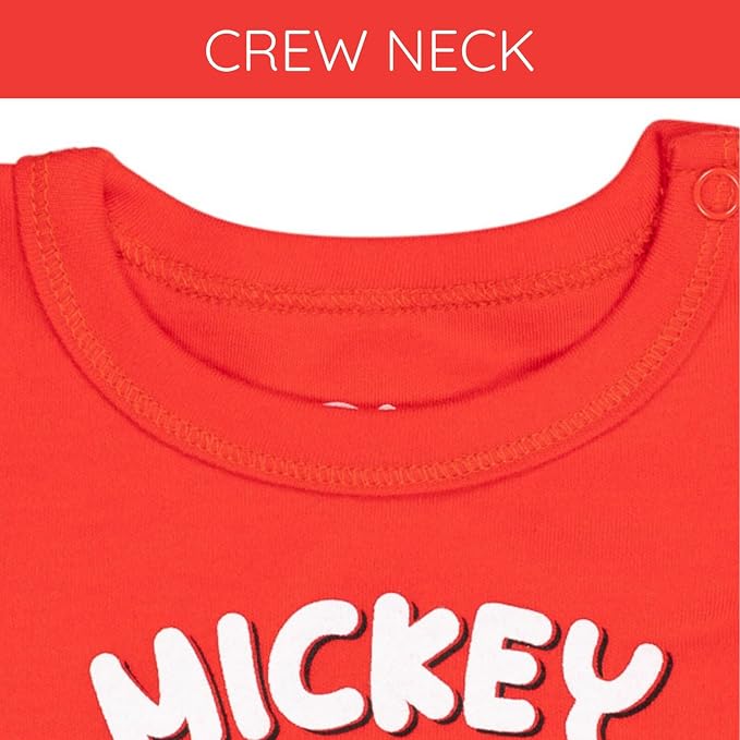 Disney Baby Boys' 2-Piece Romper and Bucket Hat Set Newborn to Infant - Image 4