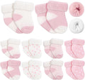Twistover 10 Pairs Preemie Cotton Turn Cuff Socks by Twistover
