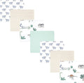 Hudson Baby Unisex Baby Cotton Poly Flannel Receiving Blankets Bundle, Boy Dino by HudsonBaby