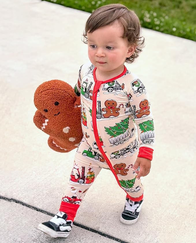 babee Reshinee Bamboo Viscose Baby Footie Pajama, Zipper Sleeper Boys Girls - Image 9