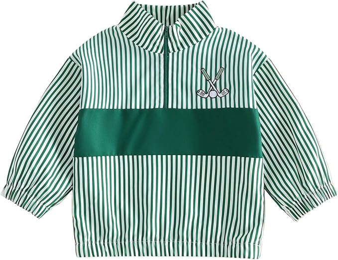 Baby Boy Jacket Toddler Golf Clothes Long Sleeve Lapel Button Down Top Infant by mlpeerw