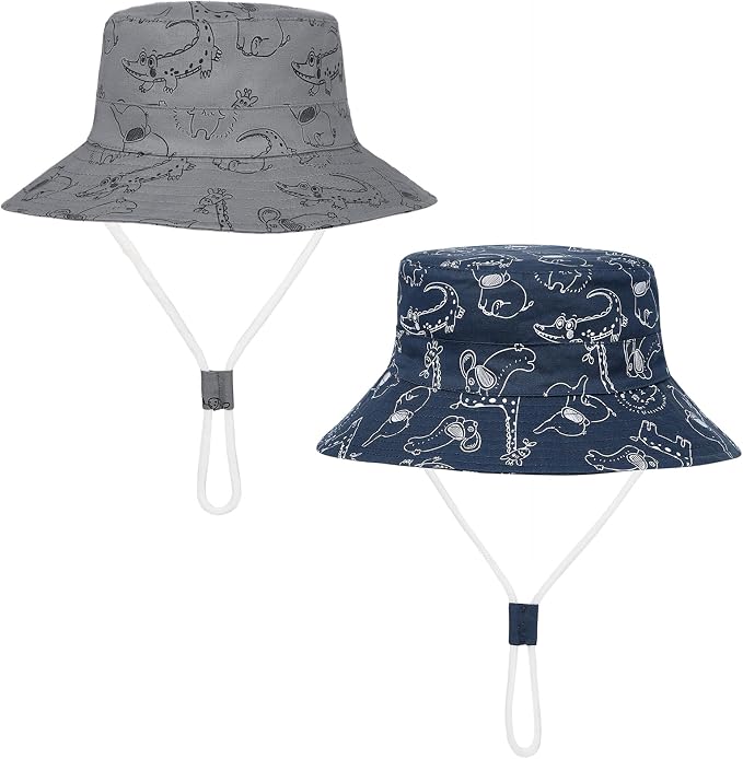 Komorebi Toddler Sun Hat UPF 50+ Kids Beach Bucket Hats Boys Girls 0-8Y | Cute by Komorebi