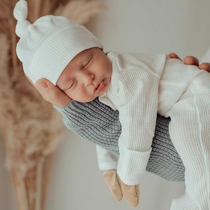 BQUBO 6 Pairs Newborn Baby Boys Girls Mittens 0-6 Months Unisex-Baby Infant - Image 4
