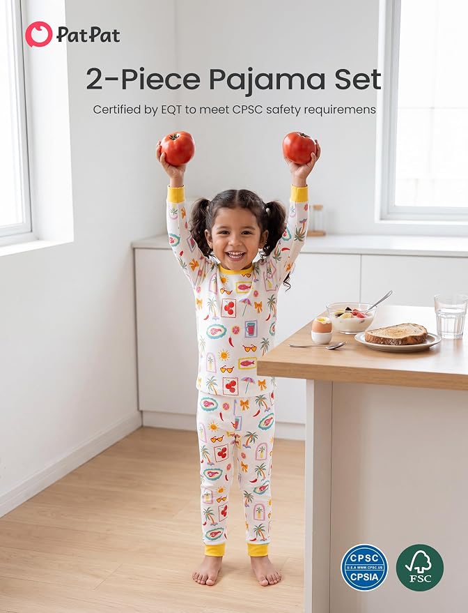PATPAT Bamboo Viscose Pajama Set - Image 2