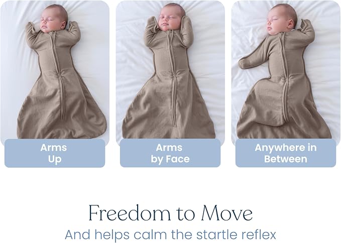 HALO Sleepsack SwaddleStretch, Arms Up or Extended Arms, Newborn Baby Swaddle - Image 2
