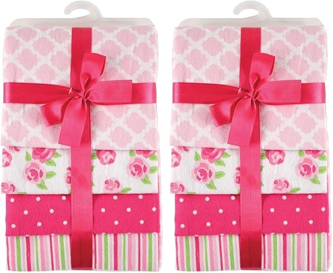 Hudson Baby Unisex Baby Cotton Flannel Receiving Blankets, One Size by HudsonBaby