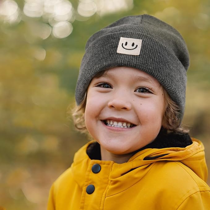 FURTALK Baby Beanie Knitted Hats Toddler Kids Winter Soft Warm Skull Cap | - Image 5