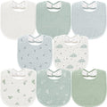 Susurration Muslin Baby Drool Bibs 6Pack Soft Square Adjustable Baby Bandana by Susurration