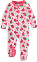 uideazone Baby Girls Footed Pajamas, Zip Sleeper by uideazone