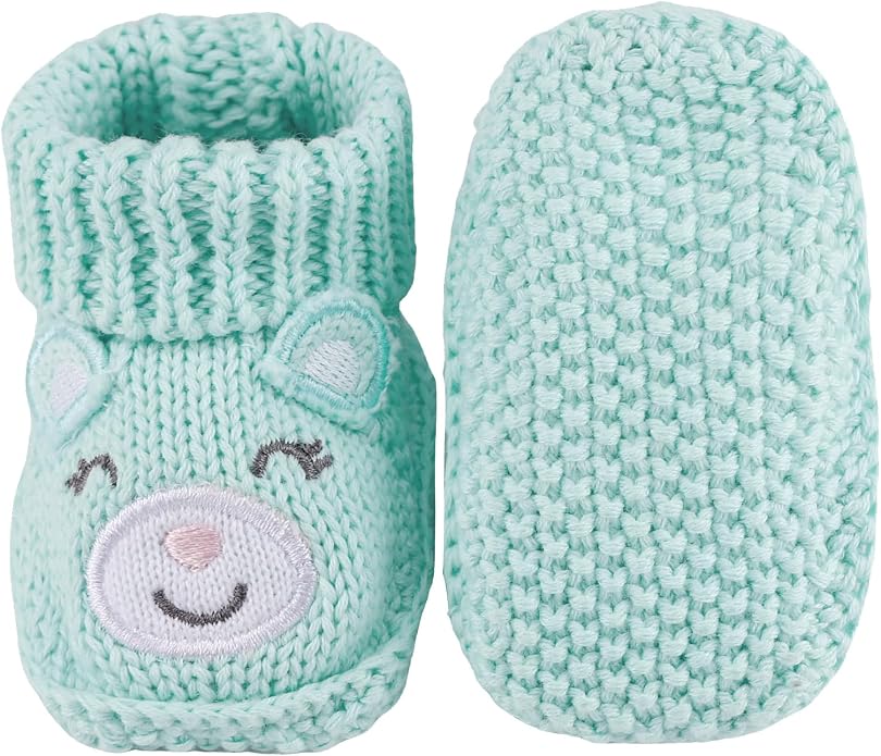 Newborn Knit Booties Soft Baby Sock Boots - Image 2