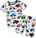 babee Reshinee Bamboo Viscose Toddler Boys Pajamas Set, Short Sleeve Kids by babeeReshinee