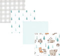 Hudson Baby Unisex Baby Cotton Flannel Receiving Blankets, Neutral Woodland Pals by HudsonBaby