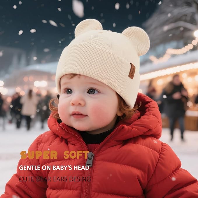DANMY Baby Beanie Warm Winter Hat - Image 2