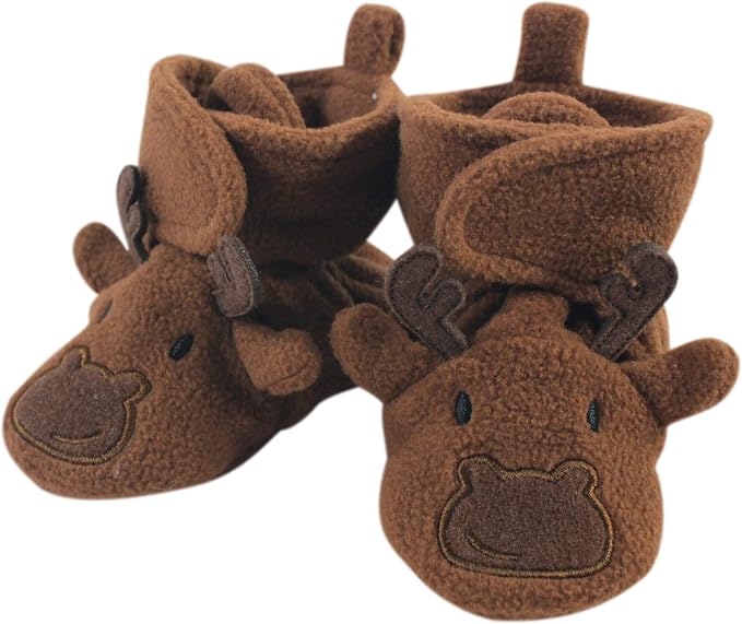 Hudson Baby Unisex-Baby Cozy Fleece BootiesSlipper Sock - Image 2