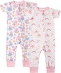 GUISBY Baby Cotton Footless Zipper Pajamas | 100% Cotton Comfort, Easy Zipper by GUISBY