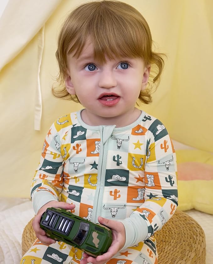 babee Reshinee Bamboo Viscose Baby Footie Pajama, Zipper Sleeper Boys Girls - Image 8