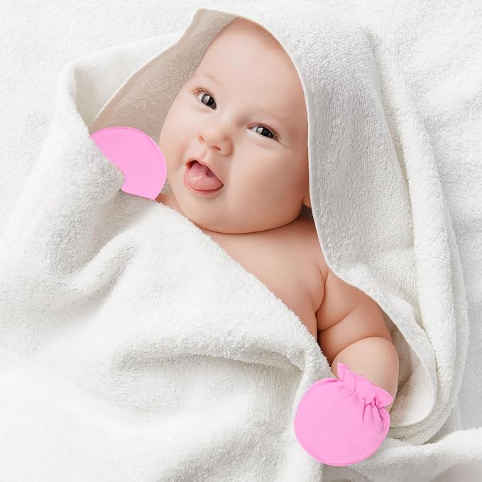 18 Pairs Newborn Baby Cotton Mittens No Scratch Gloves Newborn Mittens Infant - Image 7