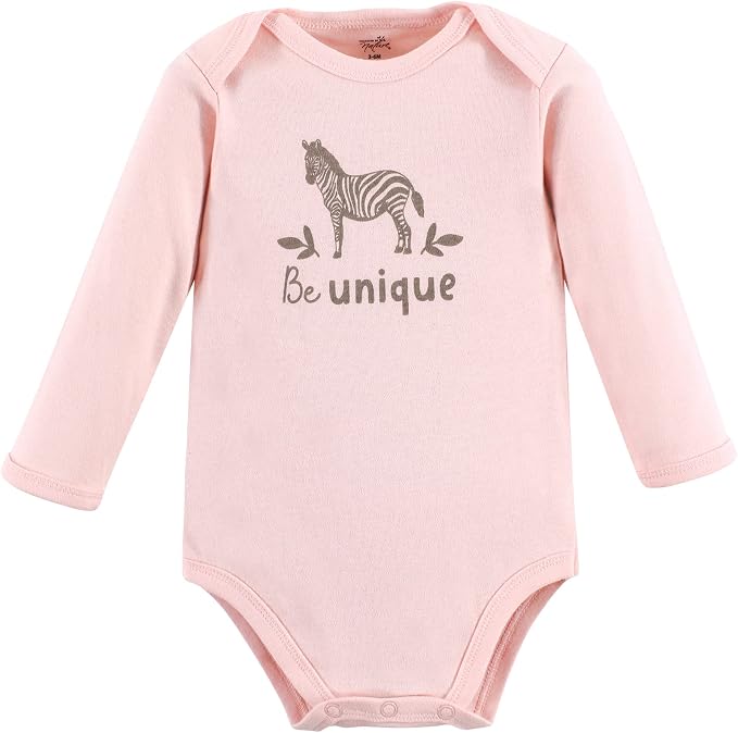 Touched by Nature Unisex Baby Organic Cotton Long-Sleeve Bodysuits - Image 6