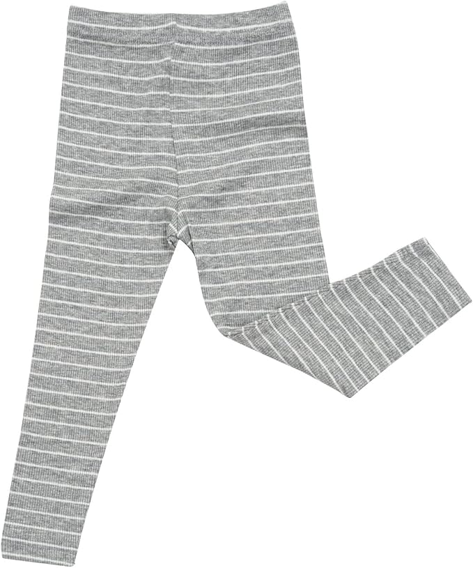 AVAUMA Stripe Pattern Baby Boys Girls Pajama Set Kids Toddler Snug fit Ribbed - Image 5
