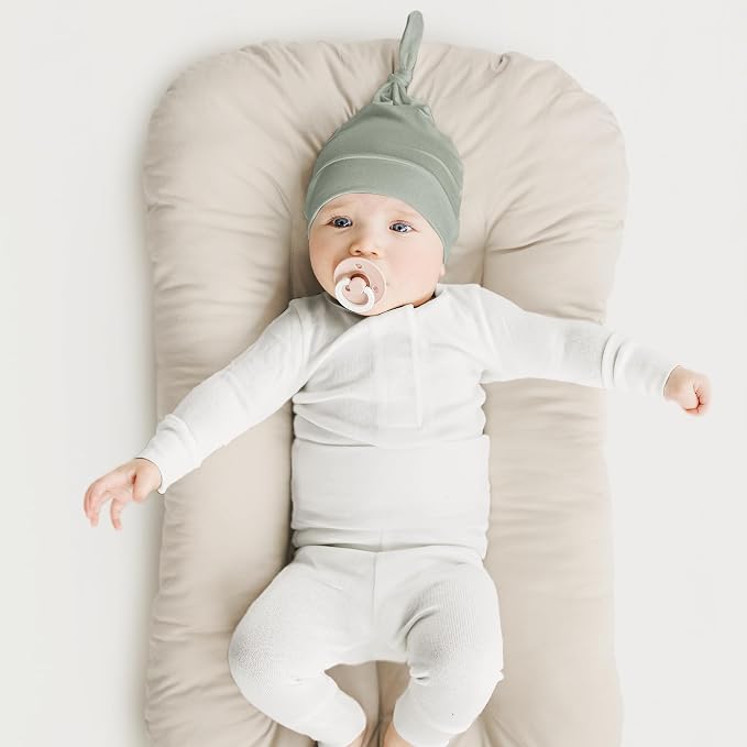 Konssy 6 Pack Baby Newborn Hats, Beanie Hat - Image 3