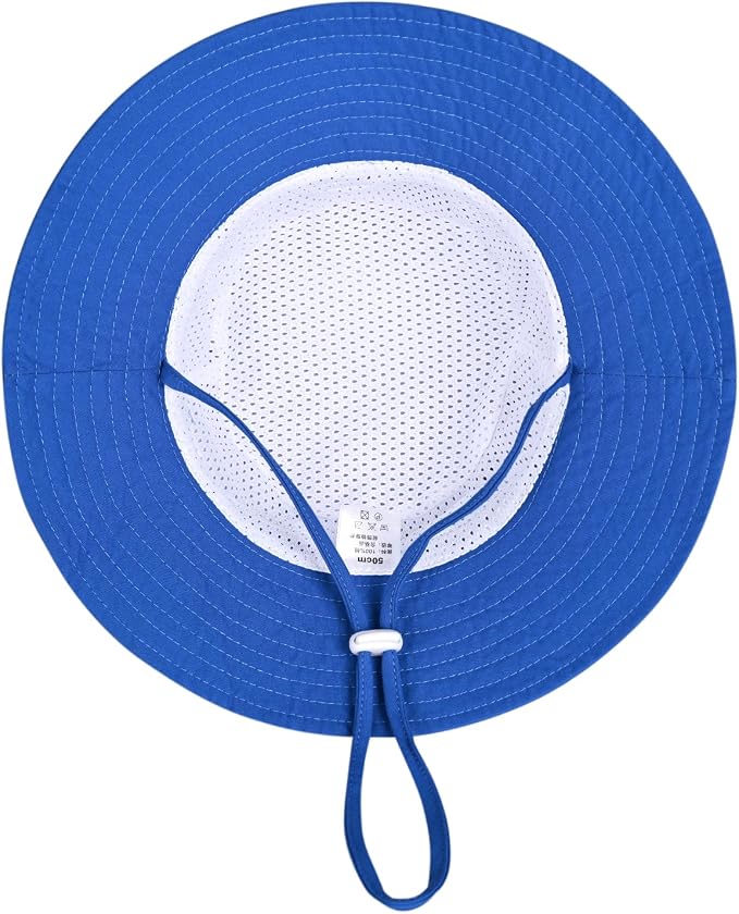 Baby Toddler Sun Hat, Kids Summer UPF 50+ Foldable Beach Bucket Hat - Image 6