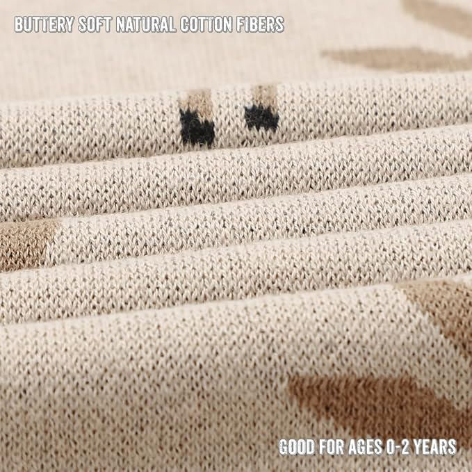 Knit Baby Swaddle Blanket - Image 7