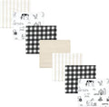 Hudson Baby Unisex Baby Cotton Flannel Receiving Blankets Bundle, Neutral Farm by HudsonBaby