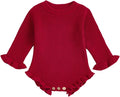 Mubineo Baby Girl Fall Winter Clothes Basic Plain Cute Sweater Romper Outfit by Mubineo