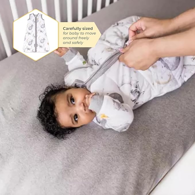 Burt's Bees Baby Infant Wearable Blanket, Organic Cotton Unisex Beekeeper - Image 5