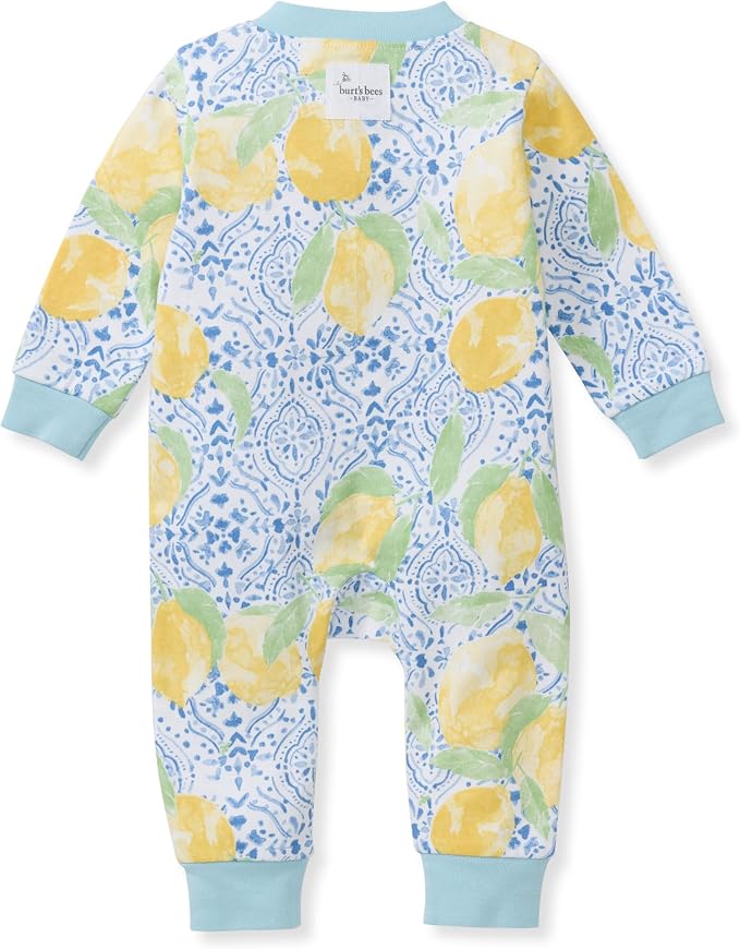 Burt's Bees Baby Unisex Sleep and Play Pajama, Footless One-Piece Zipper PJ | - Image 2
