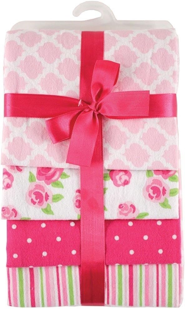 Hudson Baby Unisex Baby Cotton Flannel Receiving Blankets, One Size by HudsonBaby