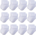 RATIVE Newborn Baby Socks 0-6, 6-12 Months Terry Turn Cuff Socks by RATIVE