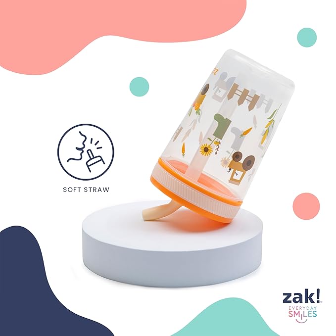 Zak Designs Disney Princess Kelso Toddler Cups For Travel or Home, 15oz 2-Pack Plastic Sippy Cups, Leak-Proof For Kids (Ariel, Aurora, Belle, Cinderella, Jasmine, Mulan, Rapunzel, Tiana)