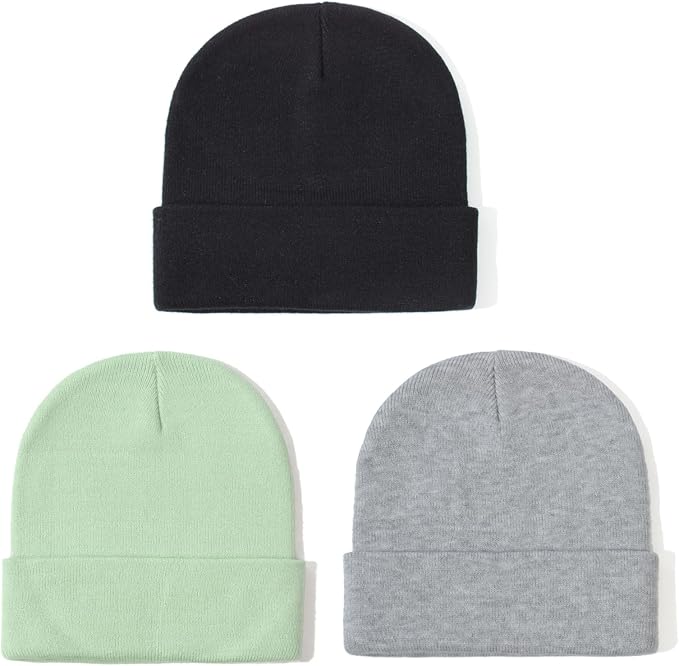 Baby Hats and Mittens Set Infant Toddler Beanie Cap Newborn Gloves - Image 2