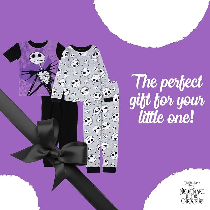 Disney Boys' 4-Piece Snug-fit Cotton Matching Comfortable Pajama Set, Soft & - Image 5