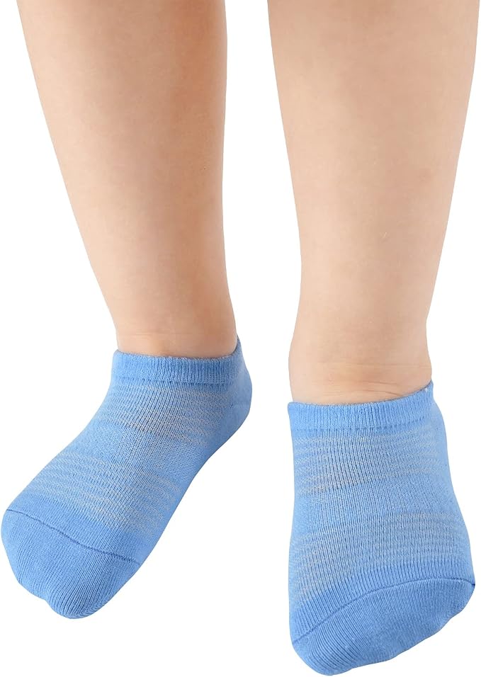 Toddler Little Girls Boys No Show Socks Cotton Low Cut Socks - Image 2