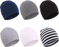 DRESHOW BQUBO 6 Pack Baby Hats for Boys Girls Unisex Preemie Hat Soft Knit Cap by DRESHOW