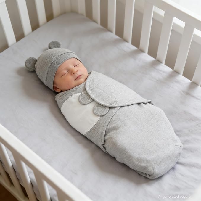 3-Pack Unisex Baby Swaddles for Newborns - Image 2
