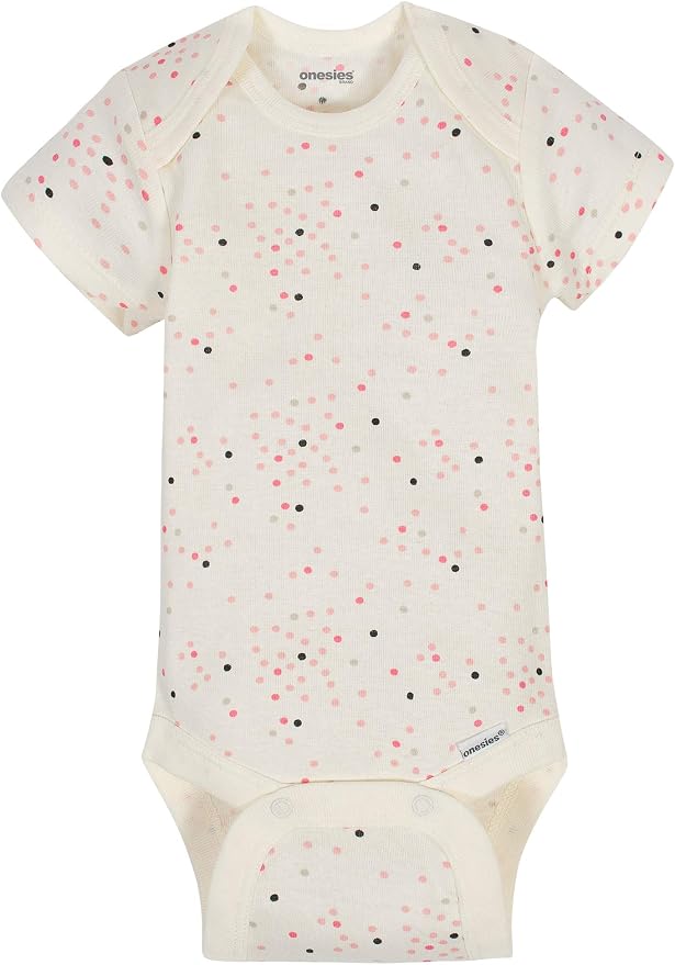 Onesies Brand Baby Girls' 8-pack Short Sleeve Mix & Match Bodysuits - Image 5