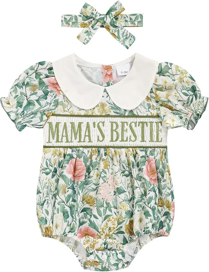 GRNSHTS Baby Girl Romper Newborn Clothes Bodysuit Jumpsuit Baby Girl Clothes by GRNSHTS