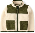 The Children's Place Baby Boys' And Toddler Long Sleeve Sherpa Fleece Full Zip by TheChildrensPlace