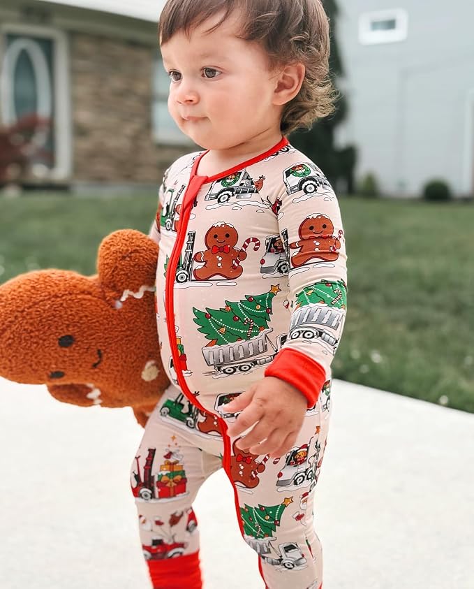 babee Reshinee Bamboo Viscose Baby Footie Pajama, Zipper Sleeper Boys Girls - Image 8