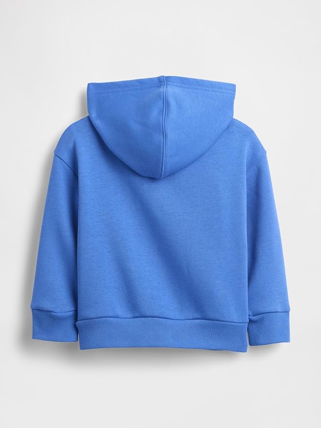 GAP Baby Boys' Playtime Favorites Logo Full Zip Hoodie Hooded Sweatshirt - Image 2