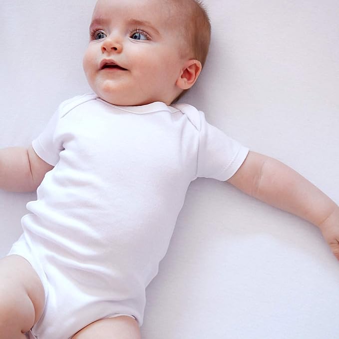HonestBaby baby-girls 5-pack Long Sleeve Bodysuits One Piece 100% Organic Cotton - Image 4