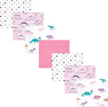 Hudson Baby Unisex Baby Cotton Flannel Receiving Blankets Bundle, CuteASaurus by HudsonBaby