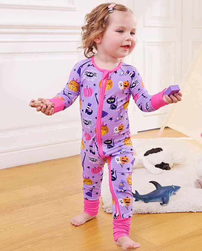 babee Reshinee Viscose derived from bamboo Baby Pajamas Convertible Footie - Image 8
