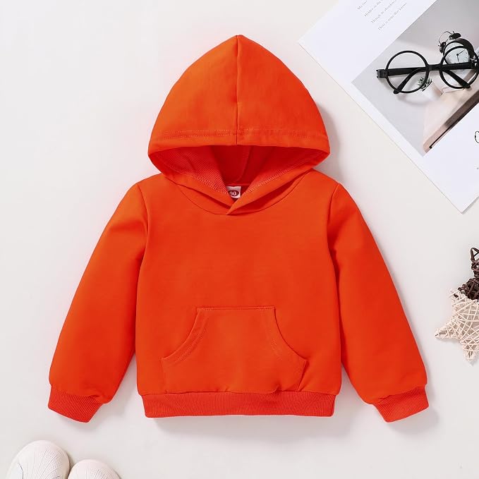 Happy Town Baby Fall Outfits for Girl Boy Long Sleeve Hoodie Top and Long - Image 4